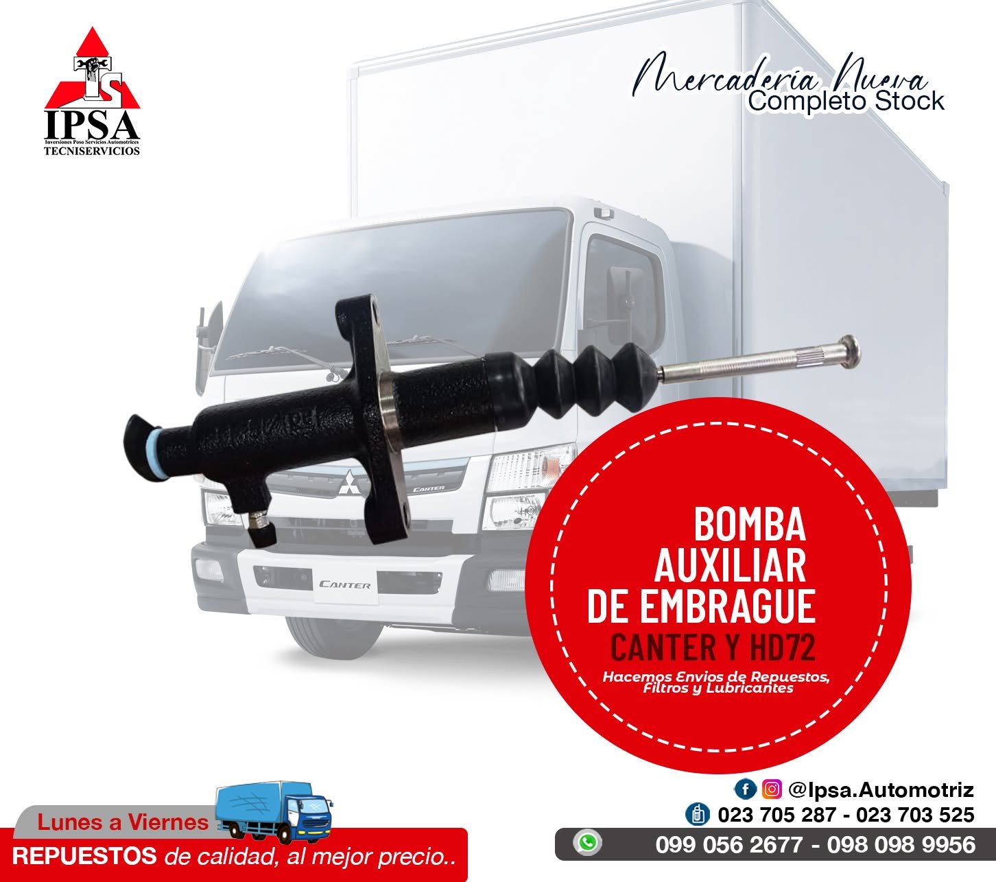 Bomba Embrague Auxiliar Hd72