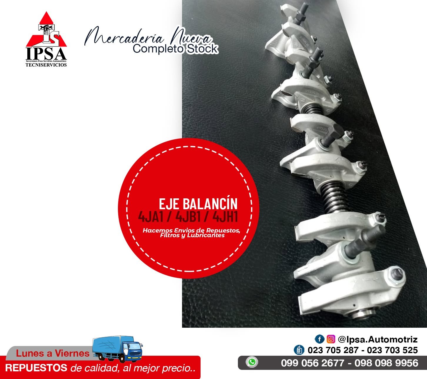 Eje Balancines Nhr