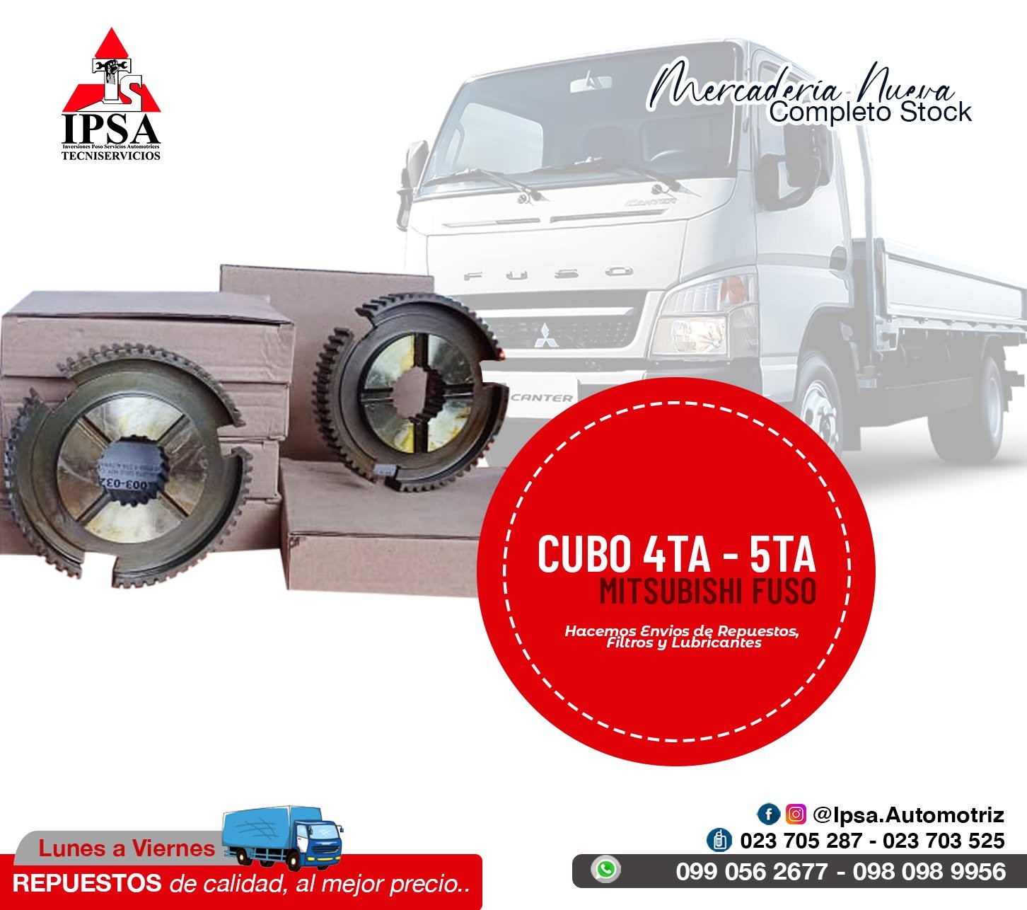 Cubo Selector Fuso