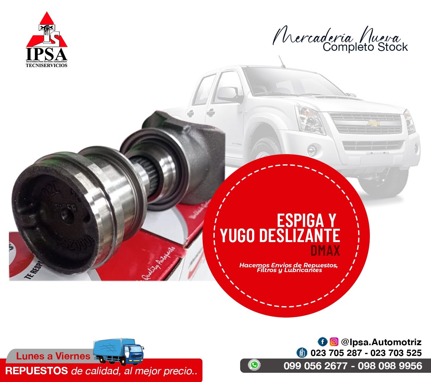 Espiga Y Yugo Dmax