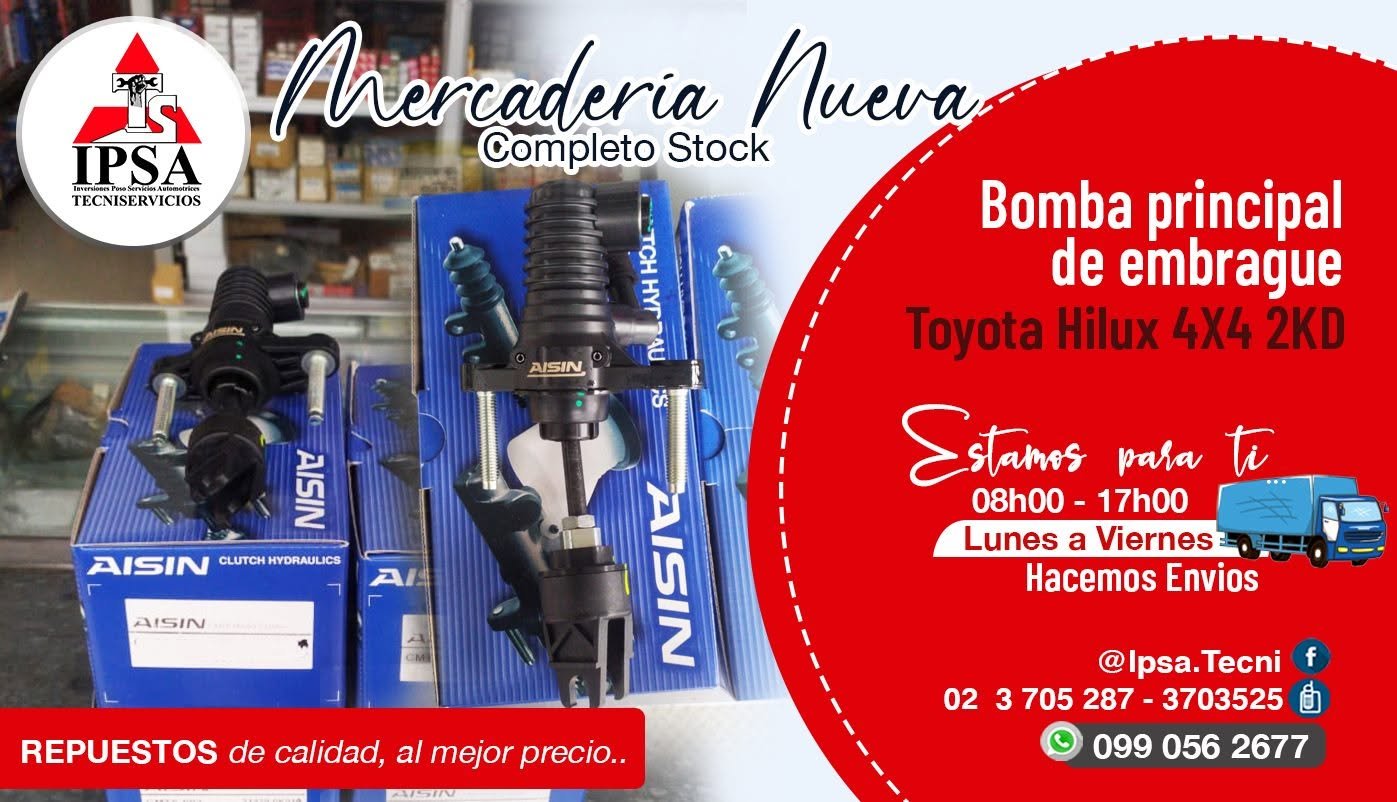 Bomba Embrague Hilux