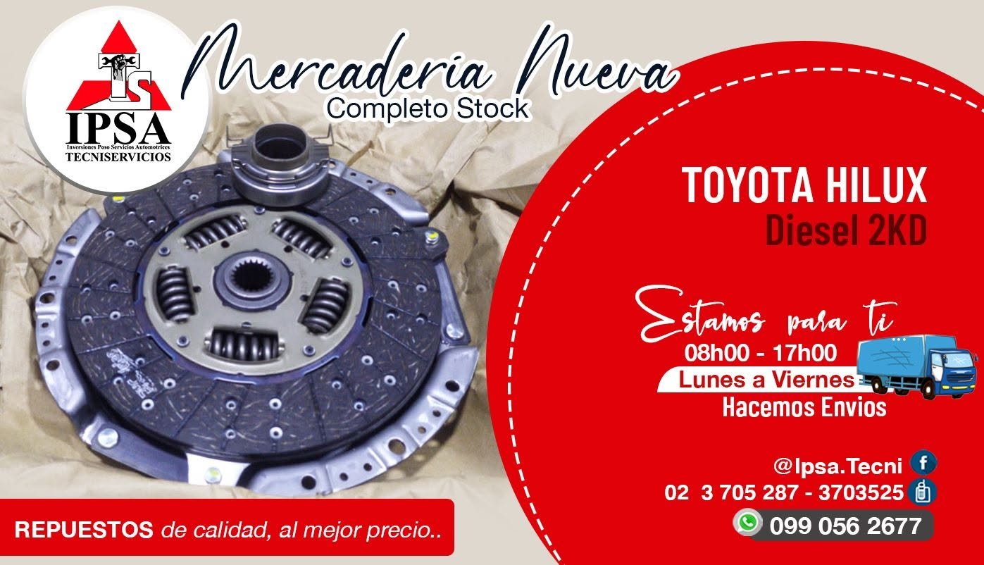 Kit Embrague Hilux