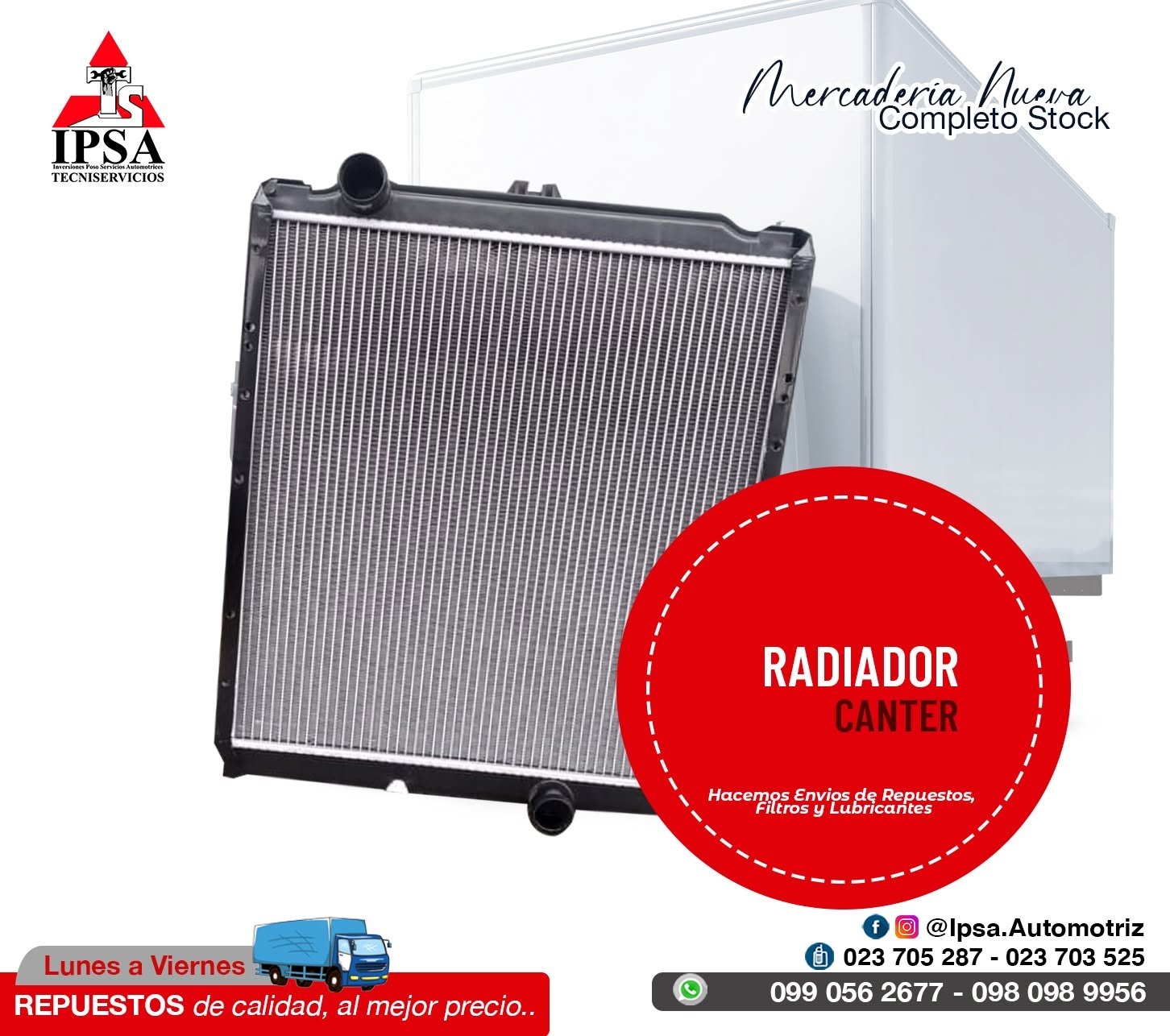 Radiador Canter